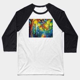 Fairytale Folk Art Festival of Lights Baseball T-Shirt